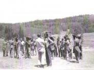 Large group of people standing together