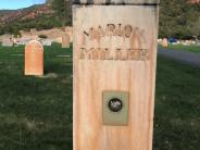 Designated pioneer headstone