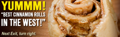 Parowan Cinnamon Rolls Billboard