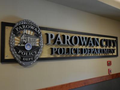 Parowan City Police Department Sign